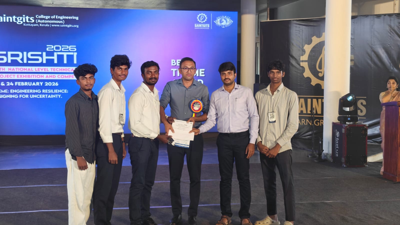 Shristi Innovation Achievement